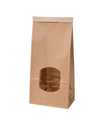 Bolsa bio de papel kraft con base y ventana, S, 4,7 x 8,8 x 26 cm Las bolsas de Biopacksystems son completamente ecológicas, biodegradables y sostenibles. Biopacksystems es ahora Bionatic Spain, especialistas en envases ecológicos para alimentación desde 2010. La primera tienda online de envases ecológicos, biodegradables y compostables de calidad. Bionatic Spain ofrece una gama de productos ecológicos y 100% biodegradables a empresas de catering, restaurantes, truck food. Los envases de Bionatic Spain, son perfectos para take away, para llevar la comida que sobra en el restaurante y para comida para llevar en general. Los productos de biopacksystems y Bionatic Spain, son de calidad garantizada y con todos los certificados que exige la comunidad europea.